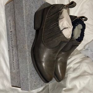 Freebird Ankle Boots in Brown